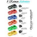 Footpeg #Kaiman, red