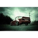 BMW E30 Stofnger hinten, Widebody