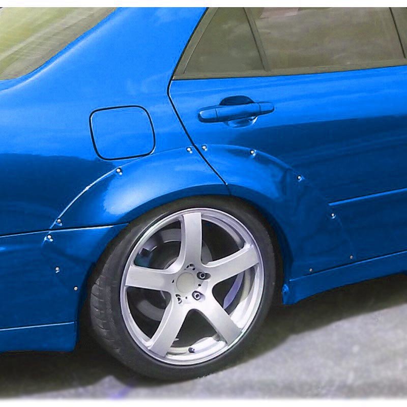 Lexus IS200 1 rear fender flares | +40 mm