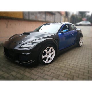 Mazda RX8 hood with air intake