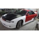 Nissan Silvia S14 front fender, ROCK-Style | +25 mm