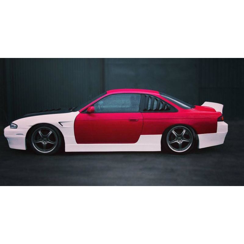 Nissan Silvia S14 / S14a side skirts, ROCK style