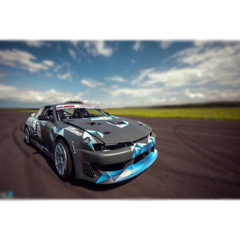 Nissan Silvia S14a front bumper, widebody | +50 mm