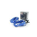 Footpegs adjustable #Barracuda Yamaha 96-/ GASGAS 99-, blue