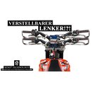Handlebar height adjustment #Bison, europe, black