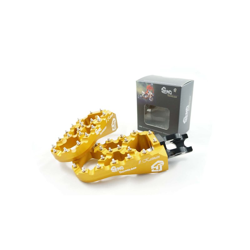 Footpegs adjustable #Kaiman Suzuki 08-, gold